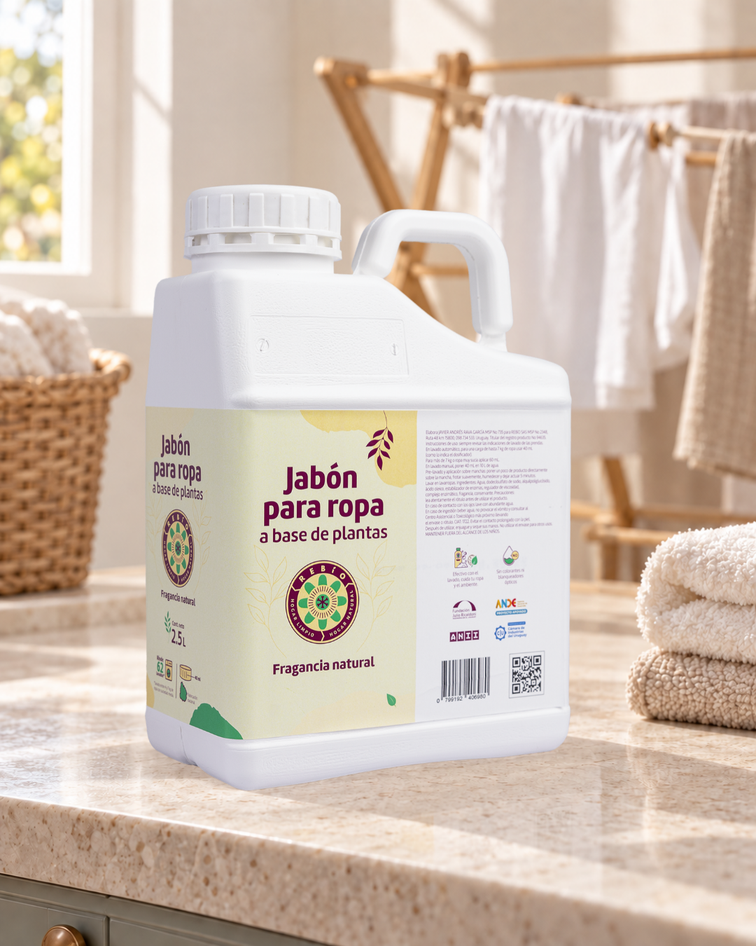 LIQUID LAUNDRY DETERGENT 2.5 L