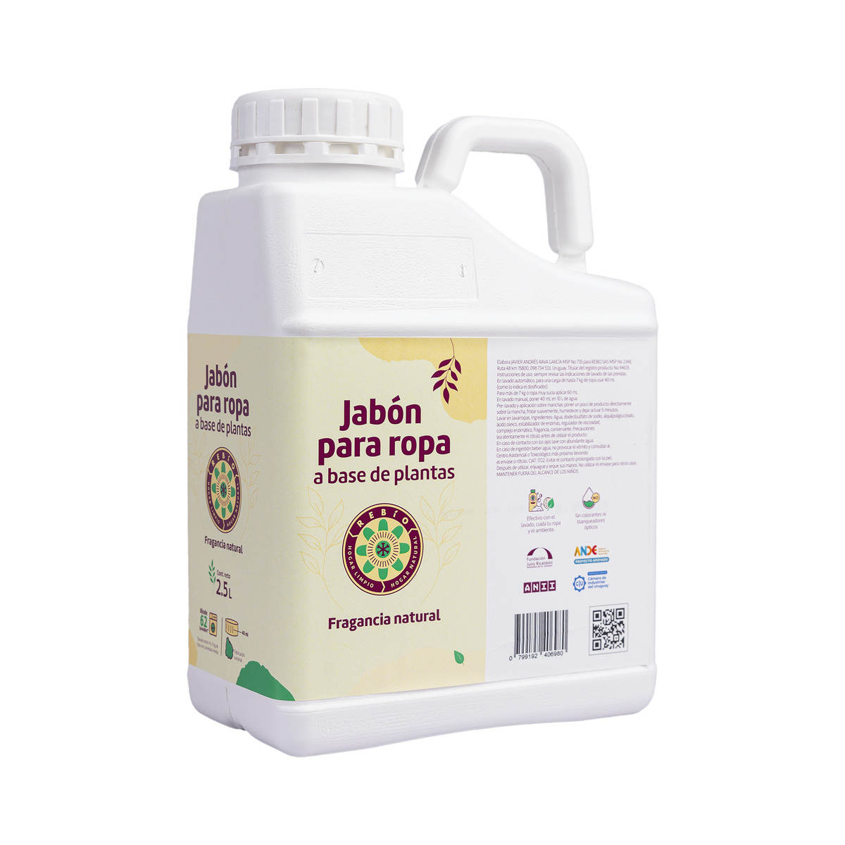 LIQUID LAUNDRY DETERGENT 2.5 L